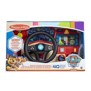 Melissa & doug paw patrol steering wheel rescue mission dashboard